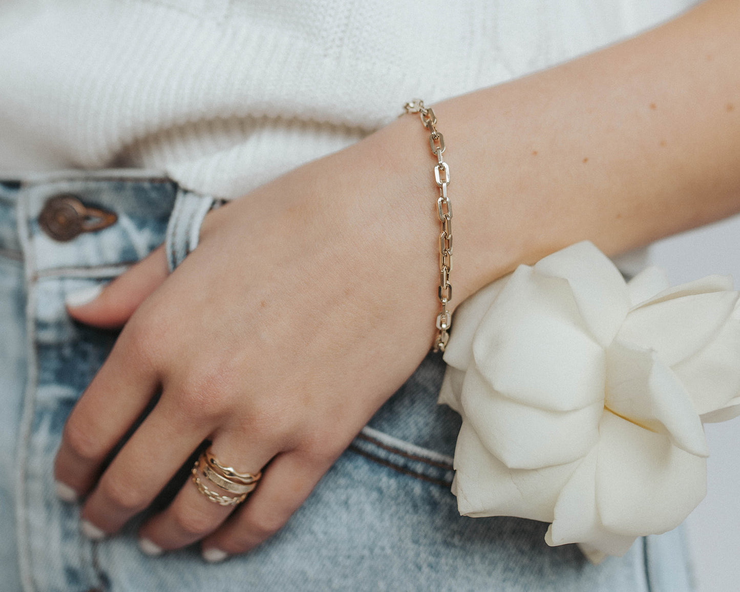 Elliana | Chain Link Bracelet