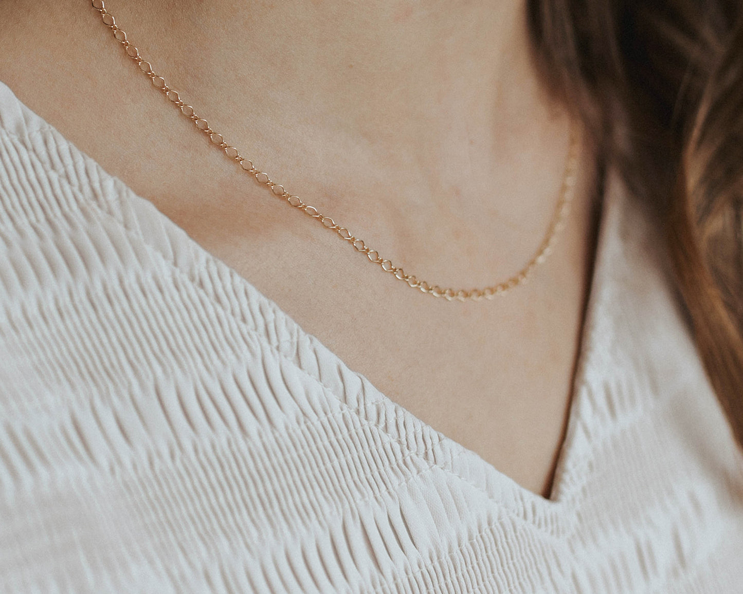 Brittany | Marquise Chain Necklace