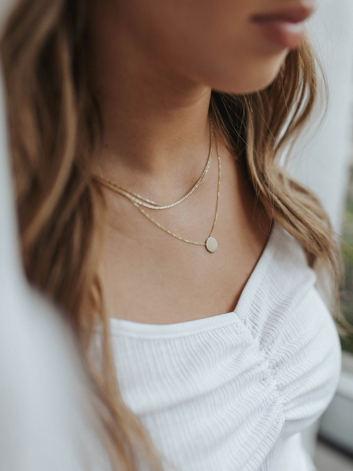 Brielle | Diamond Pendant Necklace {SALE}