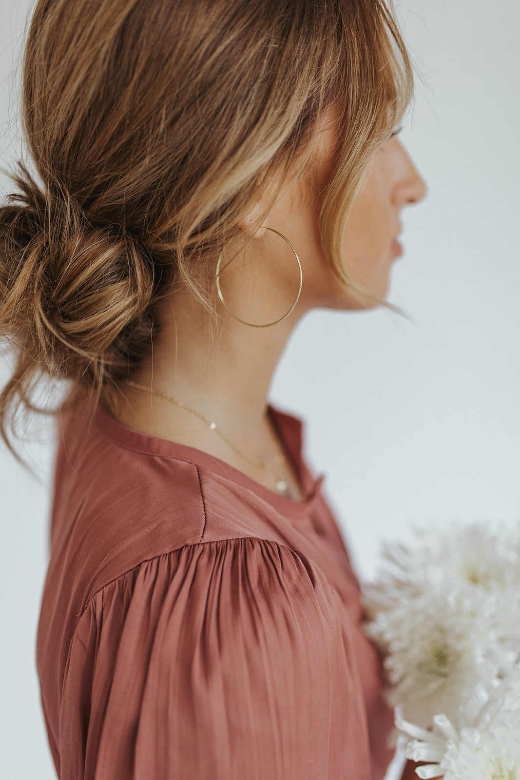 Kayla | Large Sparkle Hoops