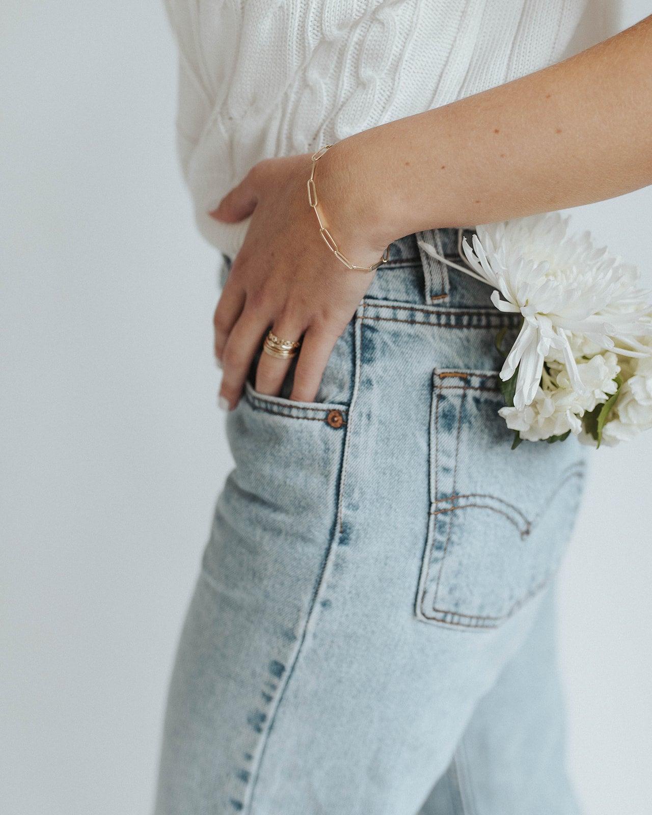 Sarah | Paperclip Bracelet