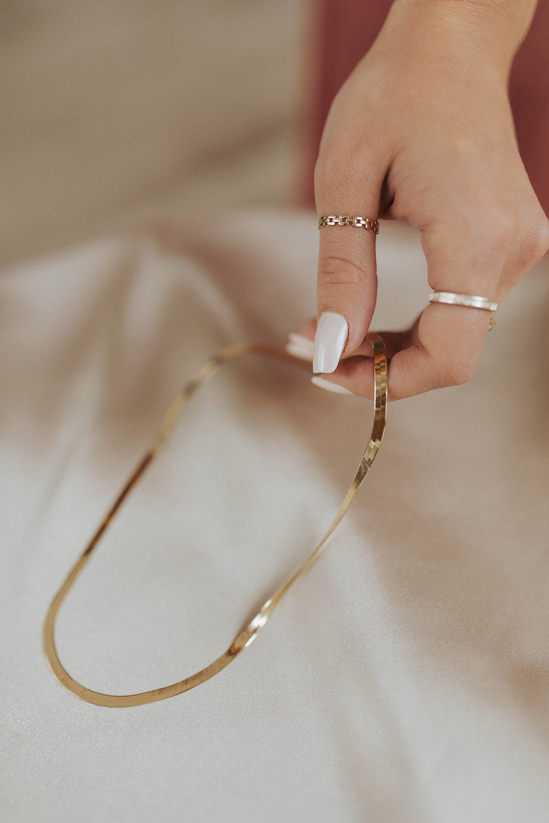 Kennedy | Herringbone Necklace