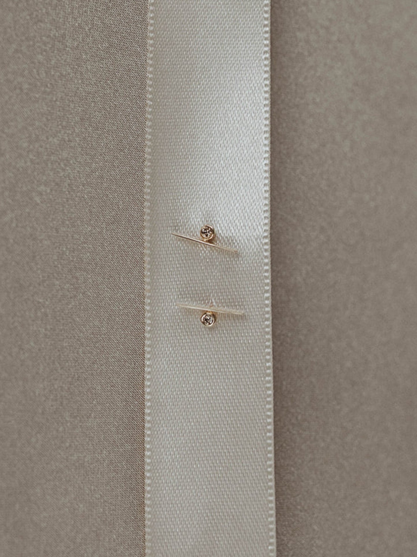 Vivienne | Diamond Bar Earrings