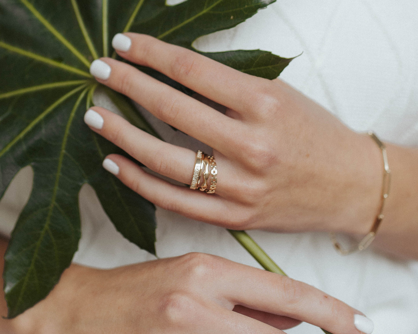 Alissa | Striped Ring