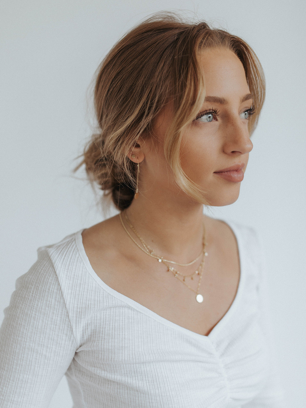 Brielle | Diamond Pendant Necklace {SALE}