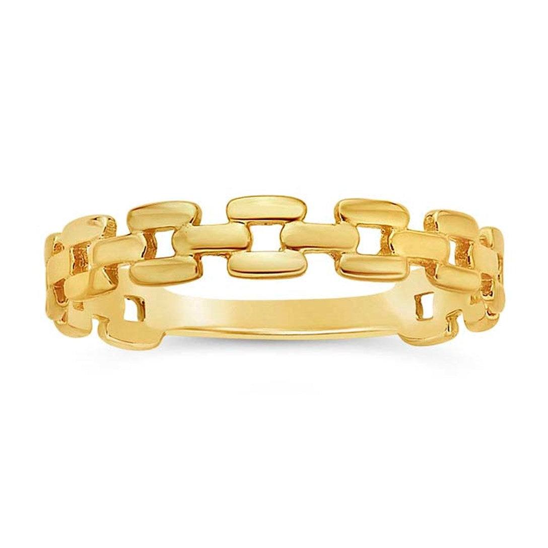 Daniella | Square Chain Ring