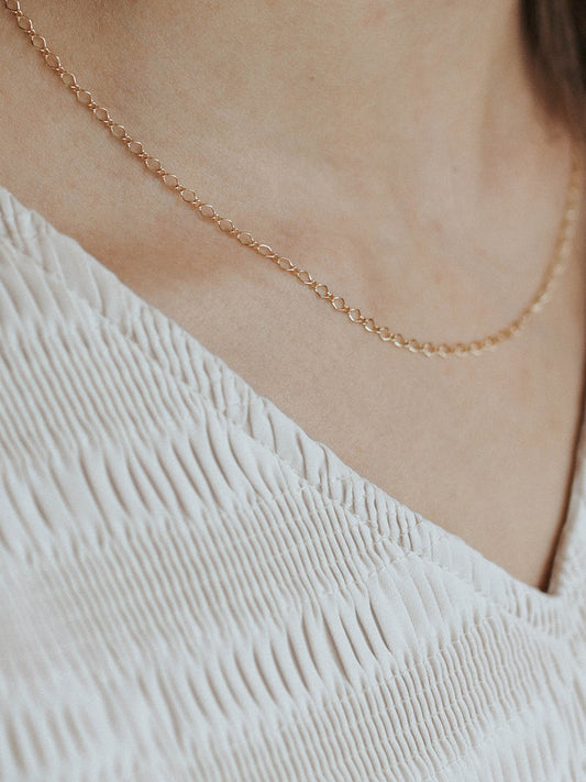 Brittany | Marquise Chain Necklace