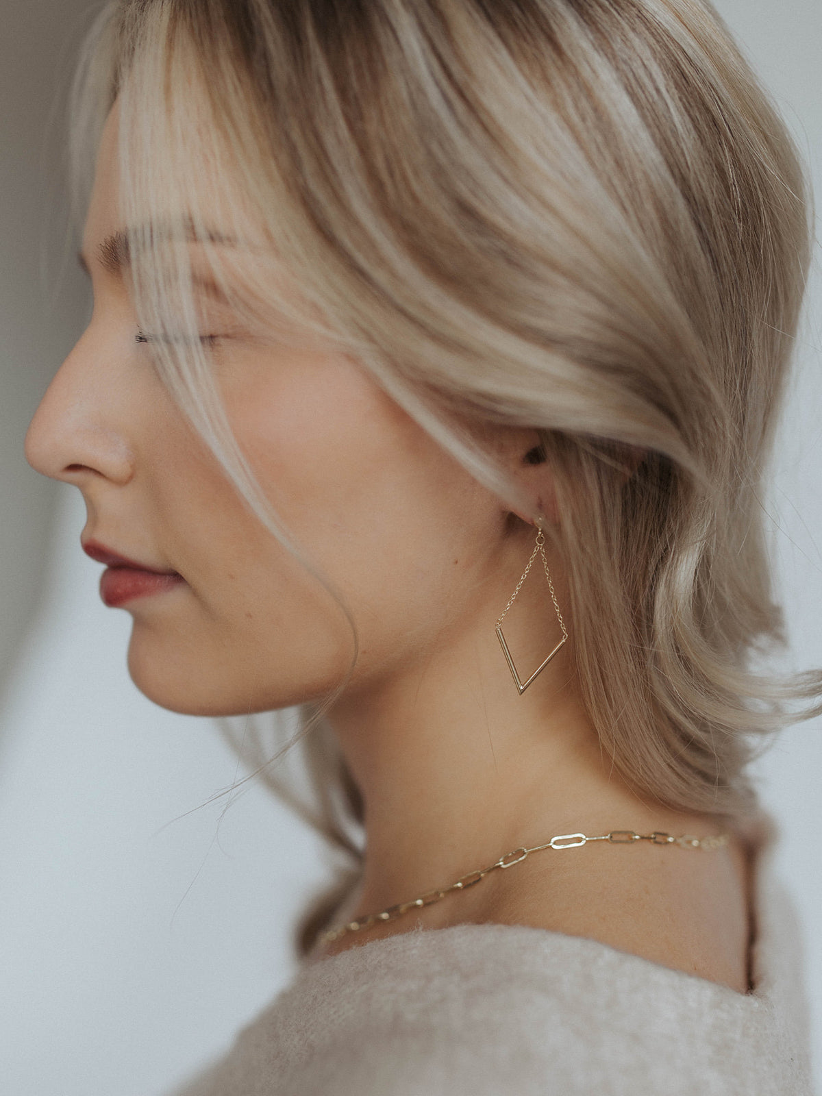 Alexandra | Modern Dangle Earrings