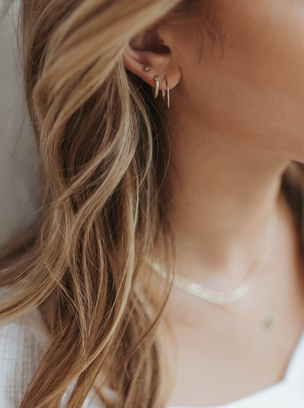 Elisabeth | Diamond Star Stud Earrings