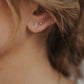 Elisabeth | Diamond Star Stud Earrings